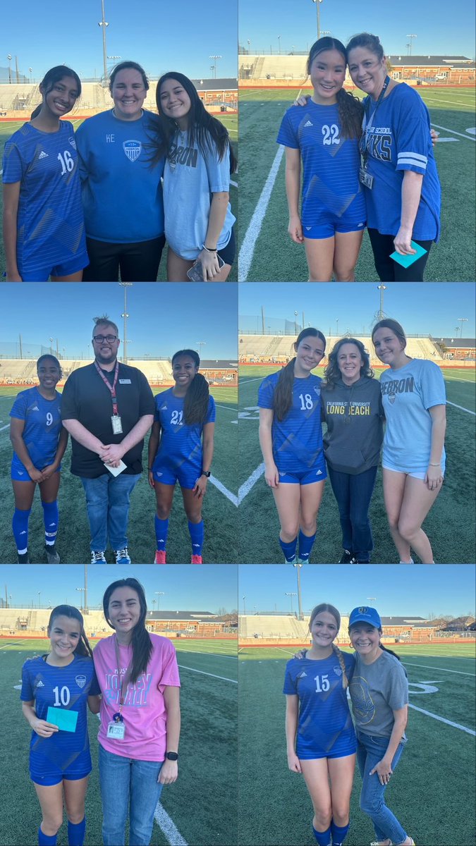 Thank you teachers for all you do! So glad you could all make it out last night to watch JV1!