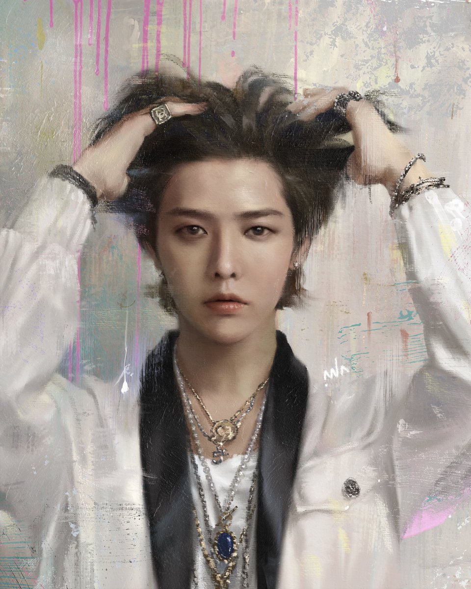 티켓팅 성공🥹 #gdragon
 #oilpainting #procreate