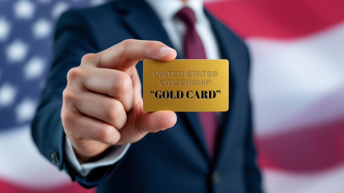 webthreechain's tweet image. JUST IN: 🇺🇸 President Trump to create 'gold cards' program allowing foreigners to pay $5 million to enter US and create jobs.

#trump #elonmusk #goldcard #usa #news #breaking