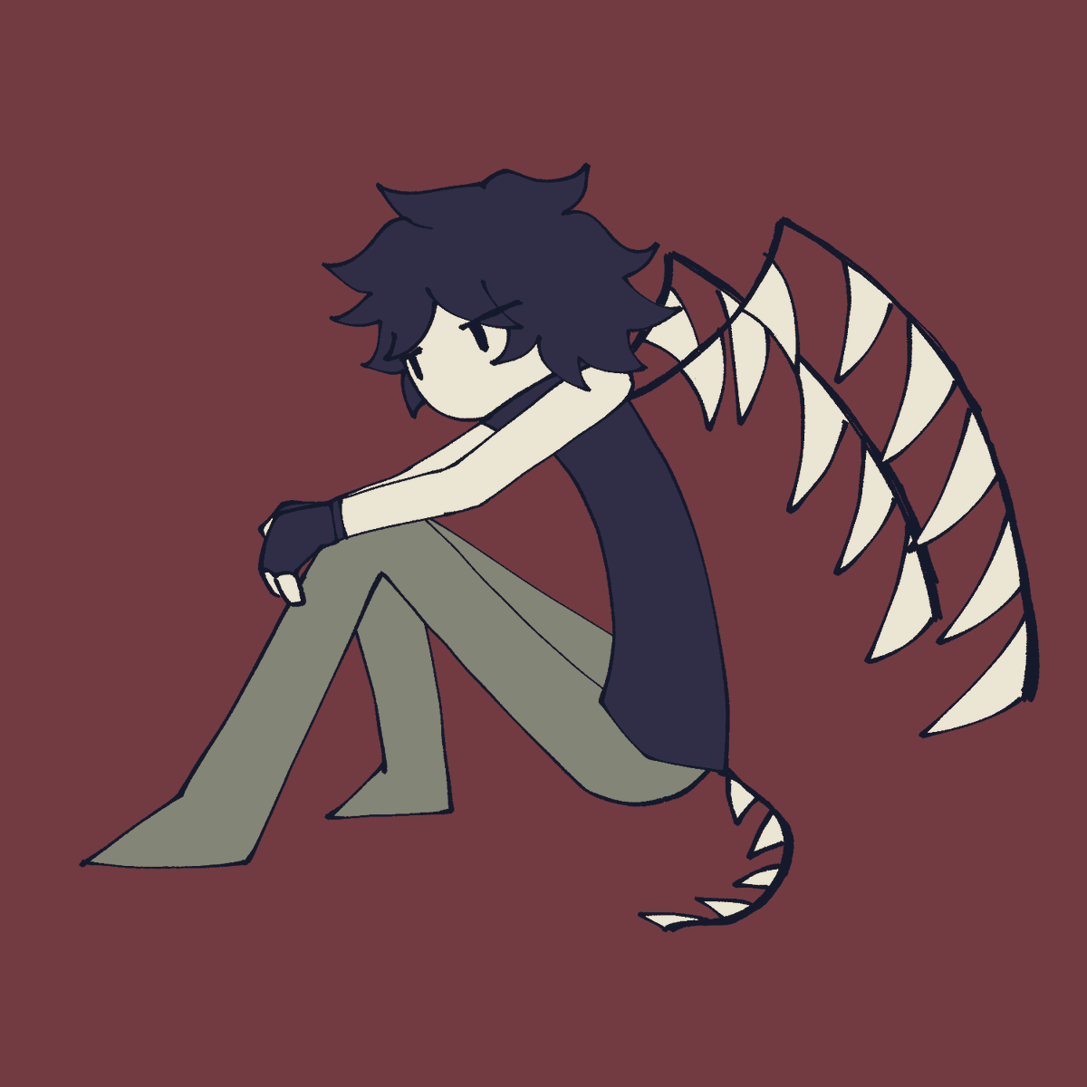 barrel12974's tweet photo. 🦇: Well, I'll leave you alone, get along. 

*Daniel has left Azure and Twotime alone with Hansel*

🗡️: Well...and now what? https://t.co/NZhJrwMQHJ