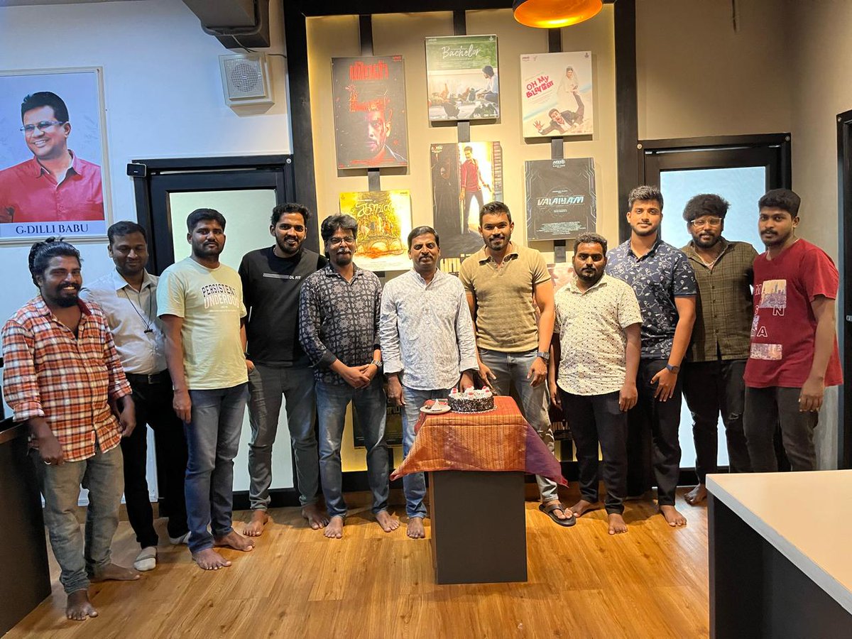 Axess film factory (@axessfilm) on Twitter photo Celebrating our blockbuster director <a href="/ArkSaravan_Dir/">ARK Saravan</a> 's birthday at our Axess Film Factory office ❤️
Cooking up the most awaited sequel announcement!
Official update coming soon! 🎬✨
#HappyBirthdayARKSaravanan #ARKSaravanan #AxessFilmFactory Celebrating our blockbuster director <a href="/ArkSaravan_Dir/">ARK Saravan</a> 's birthday at our Axess Film Factory office ❤️
Cooking up the most awaited sequel announcement!
Official update coming soon! 🎬✨
#HappyBirthdayARKSaravanan #ARKSaravanan #AxessFilmFactory