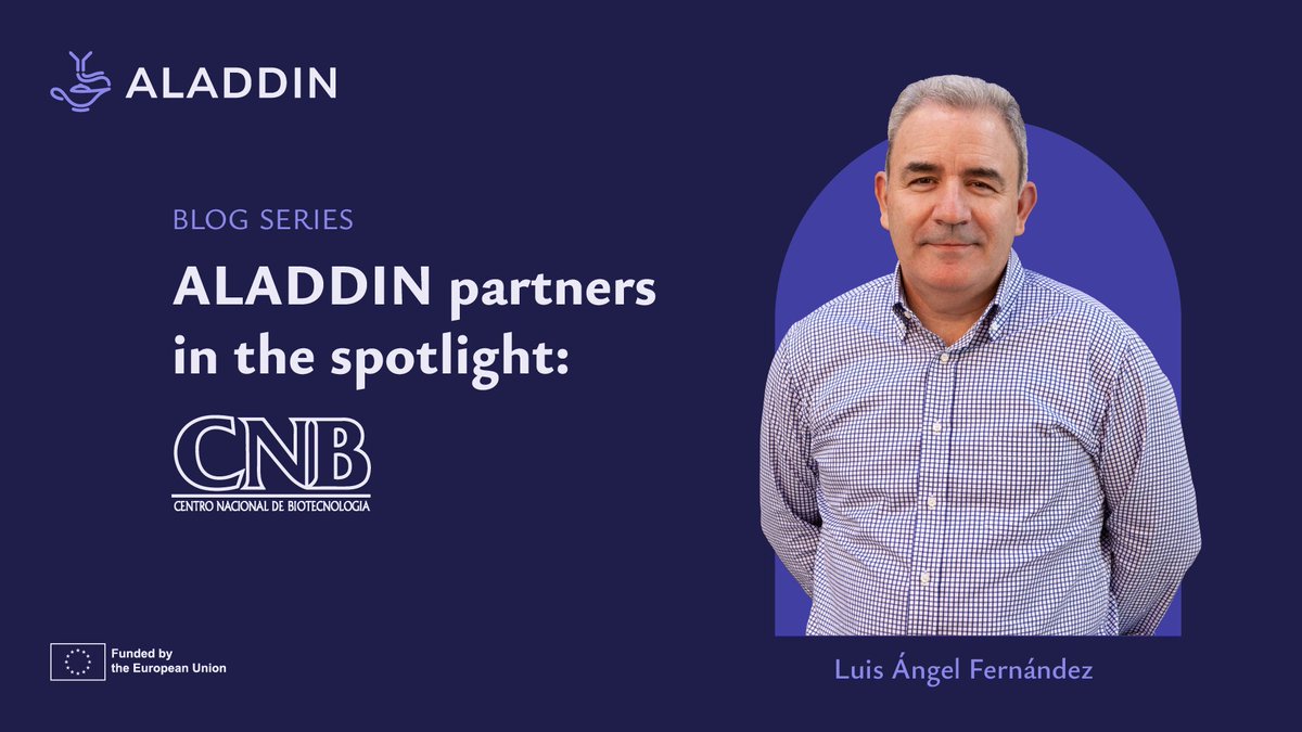ALADDIN project (@projectaladdin) on Twitter photo What makes the #ALADDINproject unique? 💎
Read the interview with our project coordinator, <a href="/lafdez_synbio/">Luis Ángel Fernández</a>, from the <a href="/CNB_CSIC/">Centro Nacional de Biotecnología (CSIC)</a>, on our blog to find out more!
aladdin-project.eu/cnbluisangel/ What makes the #ALADDINproject unique? 💎
Read the interview with our project coordinator, <a href="/lafdez_synbio/">Luis Ángel Fernández</a>, from the <a href="/CNB_CSIC/">Centro Nacional de Biotecnología (CSIC)</a>, on our blog to find out more!
aladdin-project.eu/cnbluisangel/