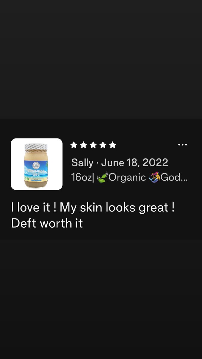 🍃Organic 🧜🏼‍♀️Goddess 🌊Sea Moss Gel