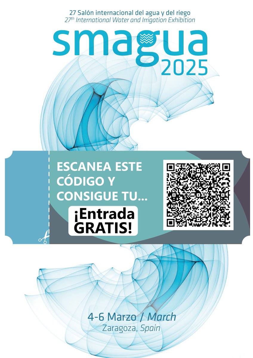 Visítenos en el Pabellón 3 - Stand G-H / 1-4
#SMAGUA2025