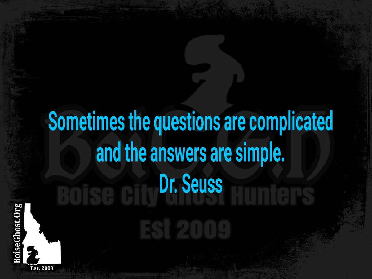 Boise City Ghost Hunters | Paranormal Research tweet media