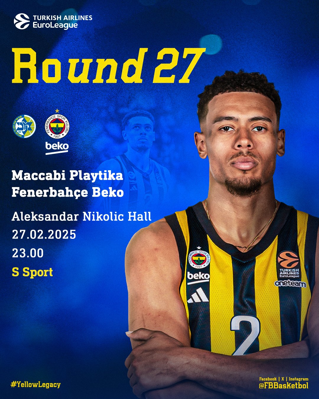 maccabi fenerbahçe maç afişi
