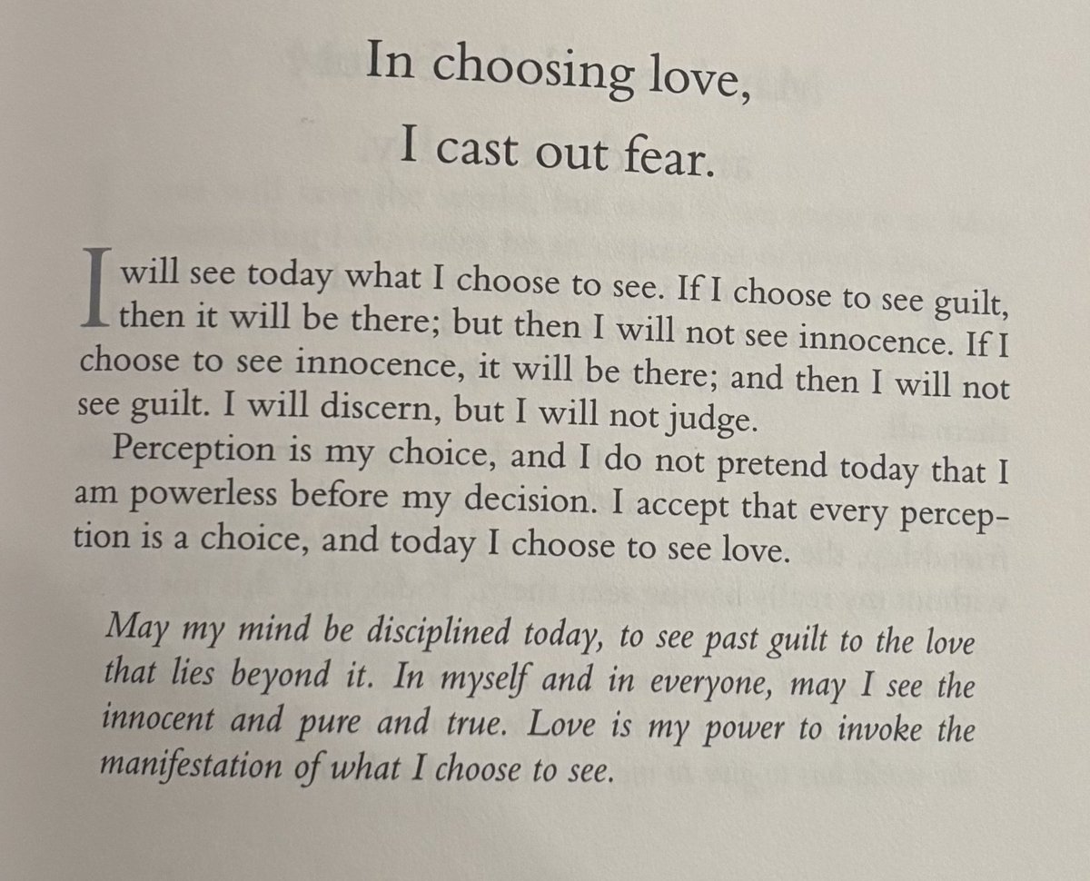 From Marianne Williamson’s A Year of Miracles. Day 57. <a href="/marwilliamson/">Marianne Williamson</a> #acim #peaceandlove