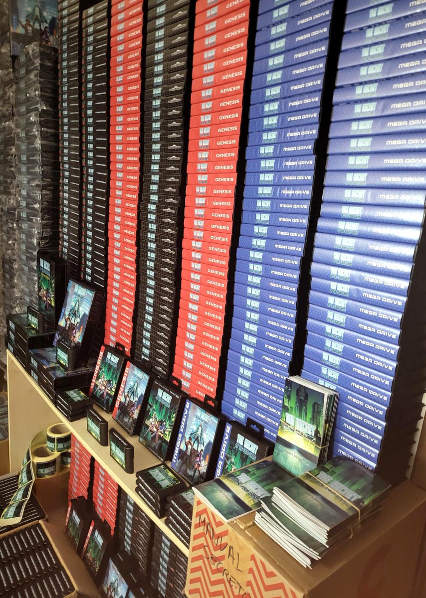 The Secret of the Four Winds (for the #Sega #Genesis / #MegaDrive) UPDATE:
Shipments for the first batch of pre-orders will begin now as advertised and without delay.
It will take 3 months to send them all. Please be patient.