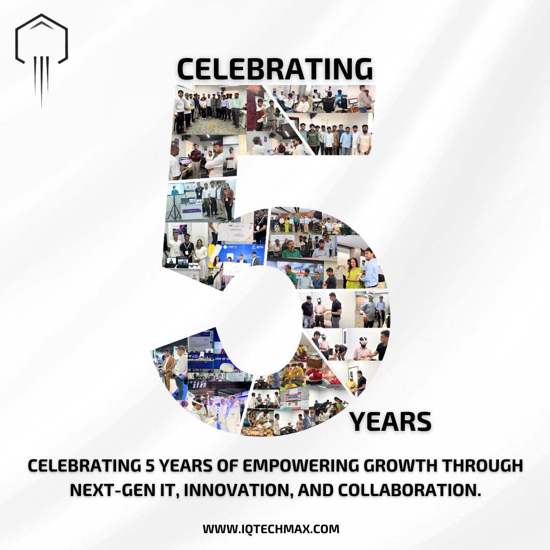 TechmaxIq's tweet image. IQ Techmax celebrates 5 years of innovation, resilience, and impact! Grateful to our team, clients, and partners for their trust. Here’s to a future of growth, technology, and success!
#IQTechmax #5YearsOfExcellence #InnovationUnleashed