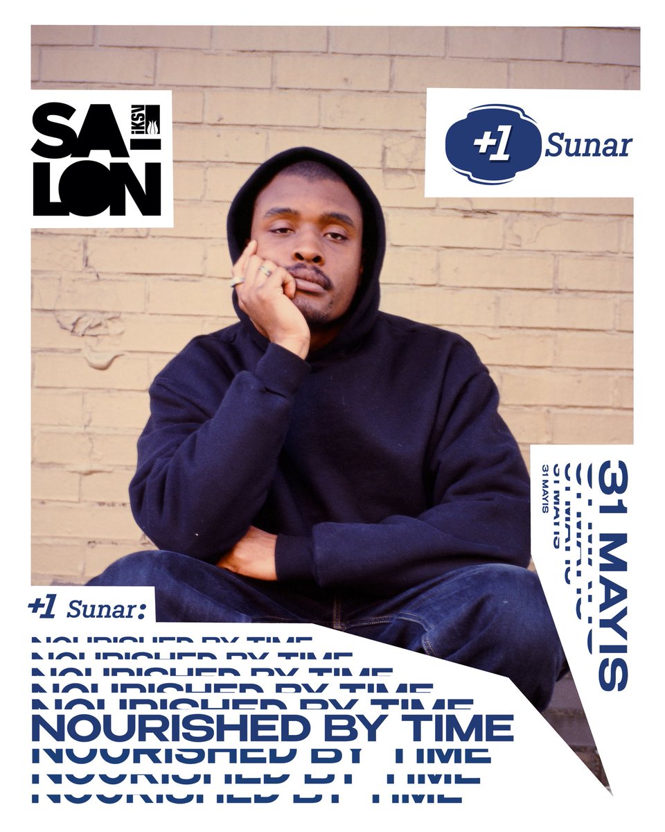 New wave, R&amp;B ve dans karışımında altın oranı yakalayan Baltimore merkezli söz yazarı, müzisyen ve yapımcı Nourished by Time, ilkbahara veda ederken Salon sahnesinde 🎶

Bilet almak için: passo.com.tr/en/event/nouri…

#saloniksv #iksv <a href="/artibir/">#artıbir</a> #artibir