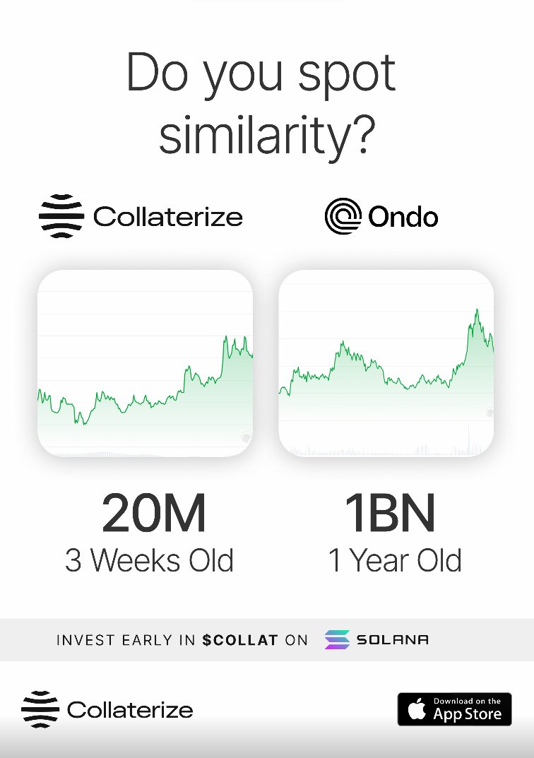 AltBlob's tweet photo. @MrBigWhaleREAL not really , we are bullish on tech 

⏳ Waiting is for TradFi.
Tokenize and manage your assets instantly with @CollaterizeHQ. 
$COLLAT ensures speed, security, and full control. The future is decentralized! 🔥 #Web3 https://t.co/vlCkSGMBEC