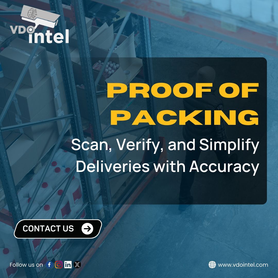 VIDISKY_AI's tweet photo. With VDOintel’s Proof of Packing solution, easily scan and verify each box with pinpoint accuracy. Simplify inventory management and packing, ensuring complete confidence in your deliveries.
#proofofpacking #logisticssolutions #vdointel https://t.co/b078aSg2vd