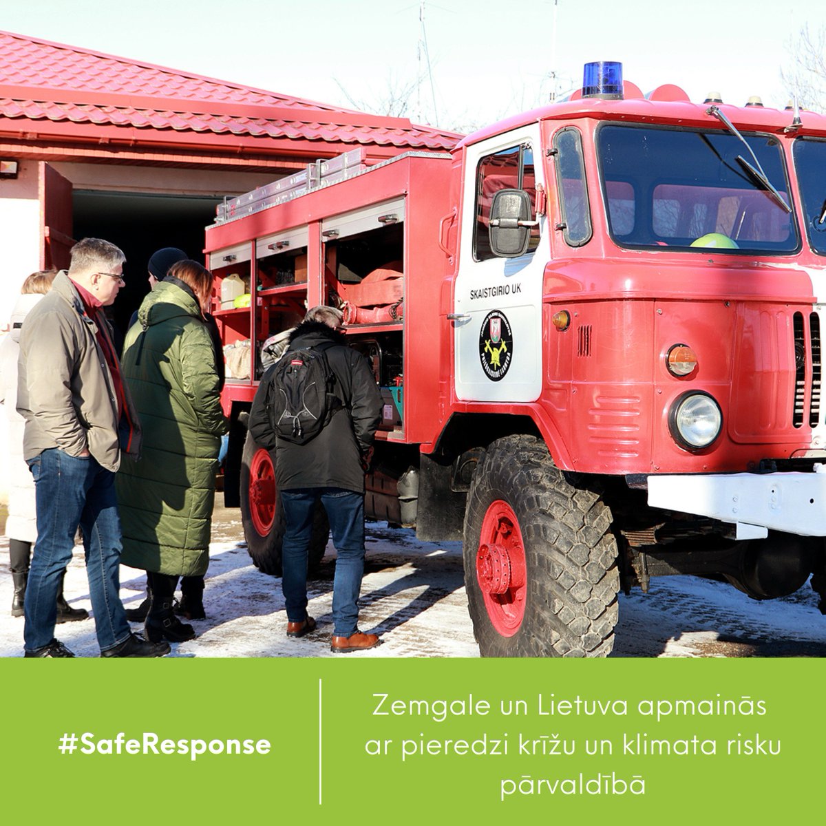 Zemgale_LV's tweet image. 🇱🇻🇱🇹 Zemgale un Lietuva stiprina sadarbību civilajā aizsardzībā - aizvadīta pieredzes apmaiņa Jonišķos par krīžu pārvaldību un klimata riskiem.
🖱️Uzzini vairāk - zemgale.lv/lv/jaunums/zem…
#SafeResponse #pieredzesapmaiņa #krīžupārvaldība