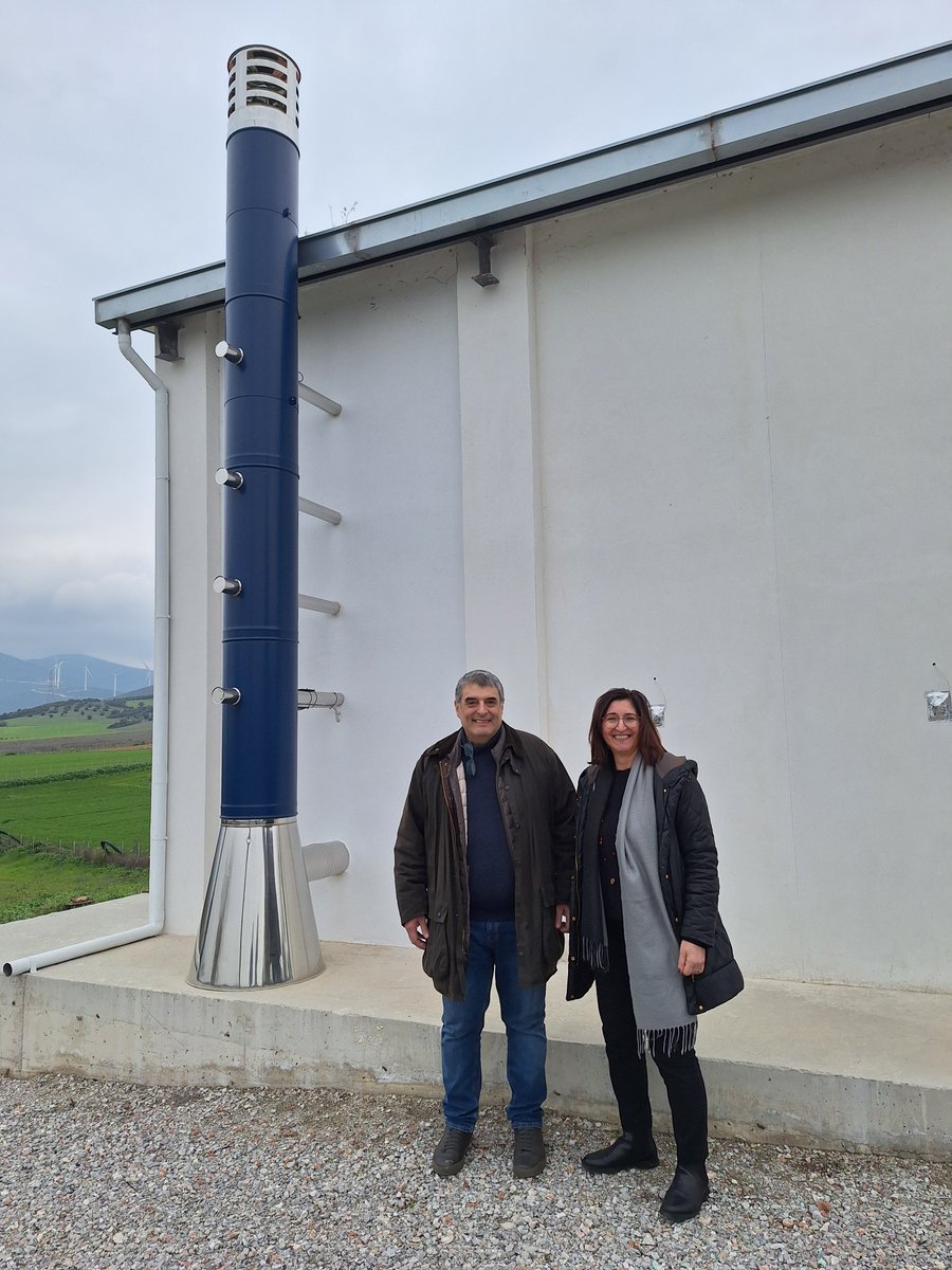 metabuilding's tweet photo. ▶️#MetabuildingASBL Dir., Germain ADELL, is visiting our new associate member #MIRTEC in #Greece. Received by Dia ANDREOULI, Head of R&D, the visit included the #laboratories & #TestingFacilities in Thiva, at the e-CODOMH #façade materials #testbed; and their premises in Volos. https://t.co/5t6IqKLj6a