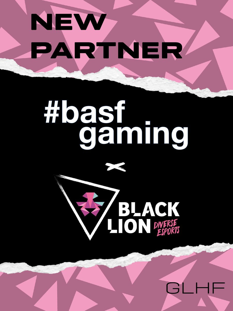 Black Lion (@blacklion_gg) on Twitter photo 🚨NEW PARTNER🚨
Wir sind sehr hyped <a href="/basf_gaming/">#basfgaming</a> als neuen Partner ankündigen zu dürfen!
Gemeinsam bringen wir die Vision von "diverse esports" voran 🏳️🌈 🚨NEW PARTNER🚨
Wir sind sehr hyped <a href="/basf_gaming/">#basfgaming</a> als neuen Partner ankündigen zu dürfen!
Gemeinsam bringen wir die Vision von "diverse esports" voran 🏳️🌈
