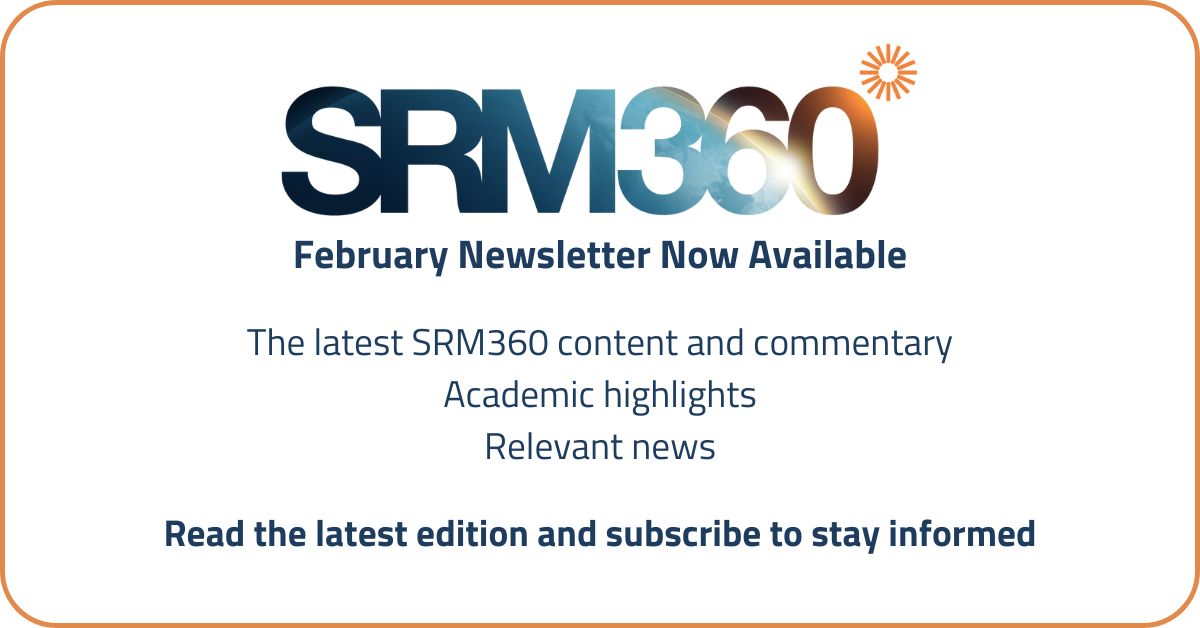 SRM360_org's tweet image. Have you subscribed to the SRM360 monthly newsletter? Each month we deliver expert commentary on the latest SRM developments straight to your inbox.

#SunlightReflectionMethods #SolarGeoengineering