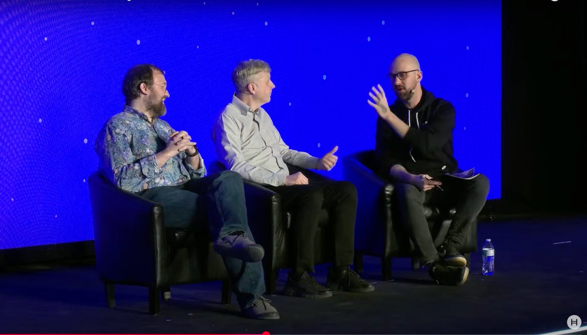 Jim Nasr (@jnasr) on Twitter photo Exceptional #AI panel at HederaCon!
Thank you <a href="/shyamnagarajan/">Shyam Nagarajan</a> for excellent moderation, and my fellow panelists Jonathan Dotan <a href="/EQTYLab/">EQTY Lab</a>, Greg Whalen <a href="/ProveAI/">ProveAI</a> and <a href="/beccaliao/">Rebecca Liao ⛋</a>.
And, thank you @Hedera for an outstanding event full of highlights, including the marquee fireside chat Exceptional #AI panel at HederaCon!
Thank you <a href="/shyamnagarajan/">Shyam Nagarajan</a> for excellent moderation, and my fellow panelists Jonathan Dotan <a href="/EQTYLab/">EQTY Lab</a>, Greg Whalen <a href="/ProveAI/">ProveAI</a> and <a href="/beccaliao/">Rebecca Liao ⛋</a>.
And, thank you @Hedera for an outstanding event full of highlights, including the marquee fireside chat