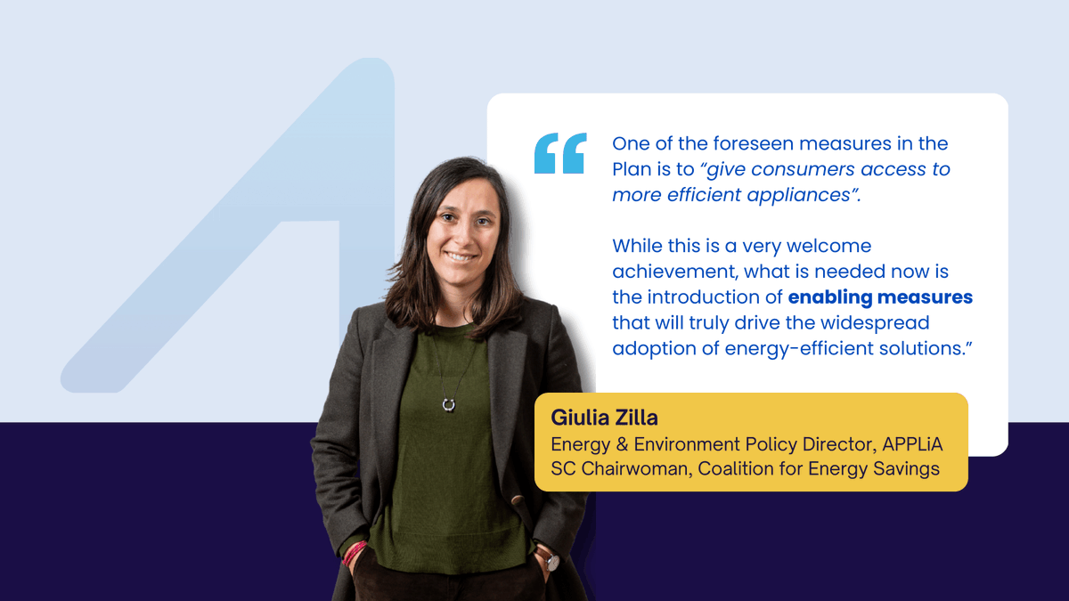 The <a href="/EU_Commission/">European Commission</a>'s new Affordable Energy Action Plan highlights energy-efficient products, like home appliances, as vital for boosting competitiveness and cutting household energy costs! ✅

<a href="/paolofromfar/">Paolo Falcioni</a> and <a href="/GiuliaZilla/">Giulia Zilla</a> emphasise the importance of these solutions⬇️