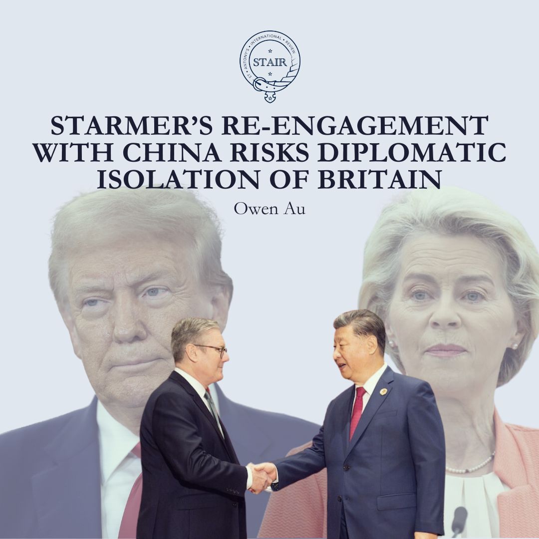 Does the approval of China it’s plans to build a mega embassy in the heart of London symbolise the UK it’s desire to re-engage with China? Owen Au argues that Britain its re-engagement with China could backfire on multiple fronts. Read it here: stairjournal.com/oped/2025/2/23…