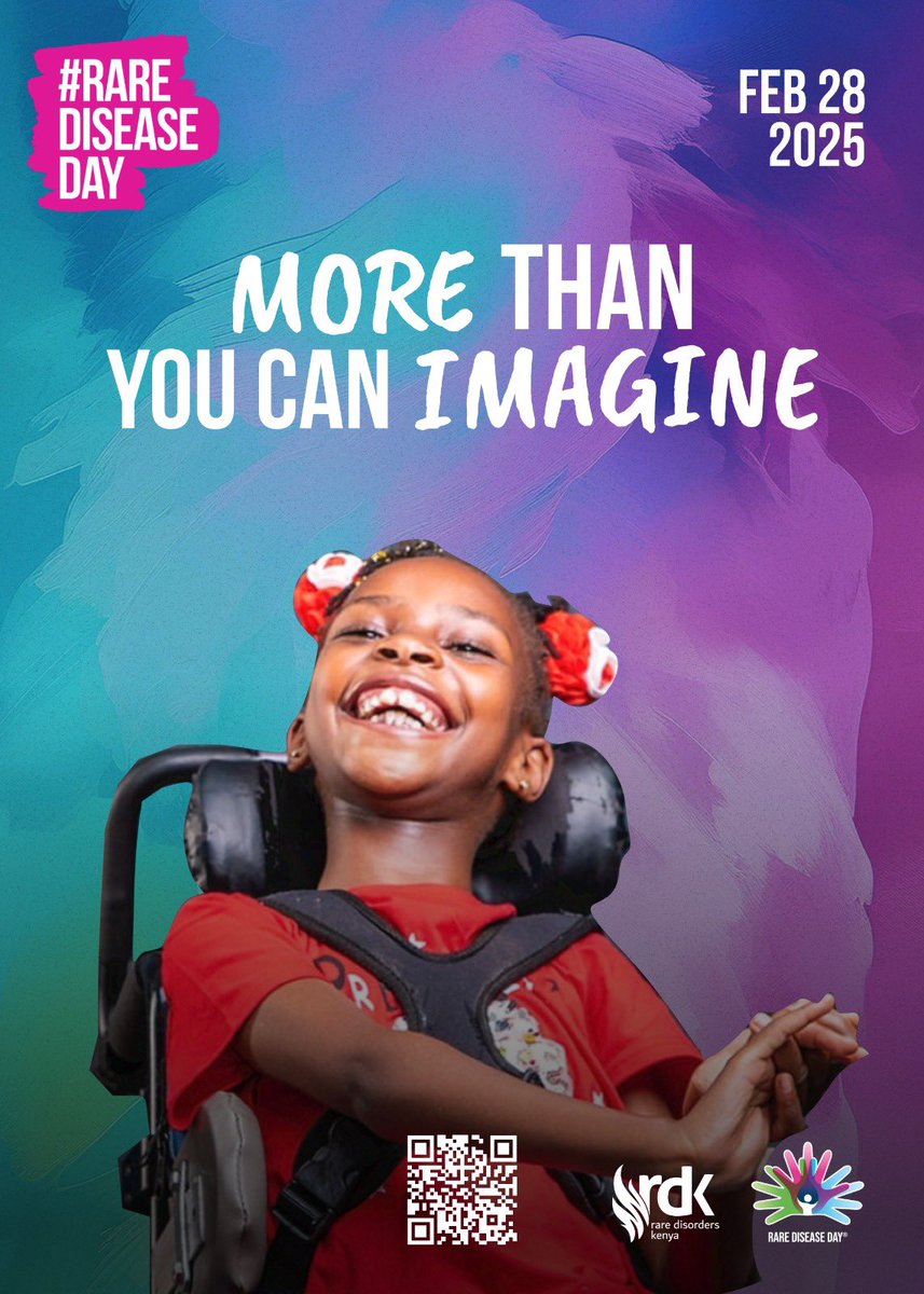 Globally, over 300 million people live with #rarediseases, but in Kenya, the impact is deeply personal. Many patients endure diagnostic delays of 4-5 years, which disrupt education, employment, and family life. #RDD #RareDiseaseDay