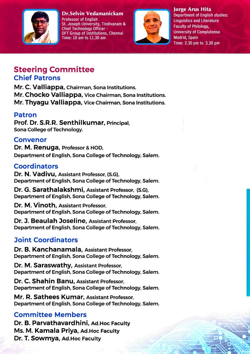 Thrilled to take part in this webinar on AI and language education <a href="/sonacollege/">Sona College of Technology</a>