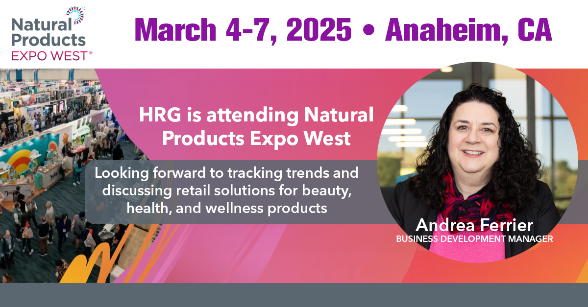 Expo West is next week! Have you connected with Andrea yet? If you're attending, reach out to meet up! #expowest2025 #expowest #naturalproducts #retail #seeHRG