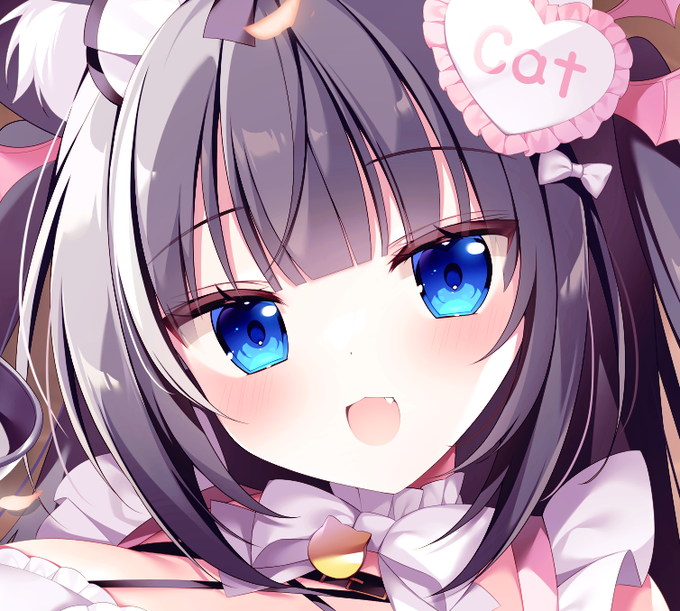 お顔完成したのら～～～!! 