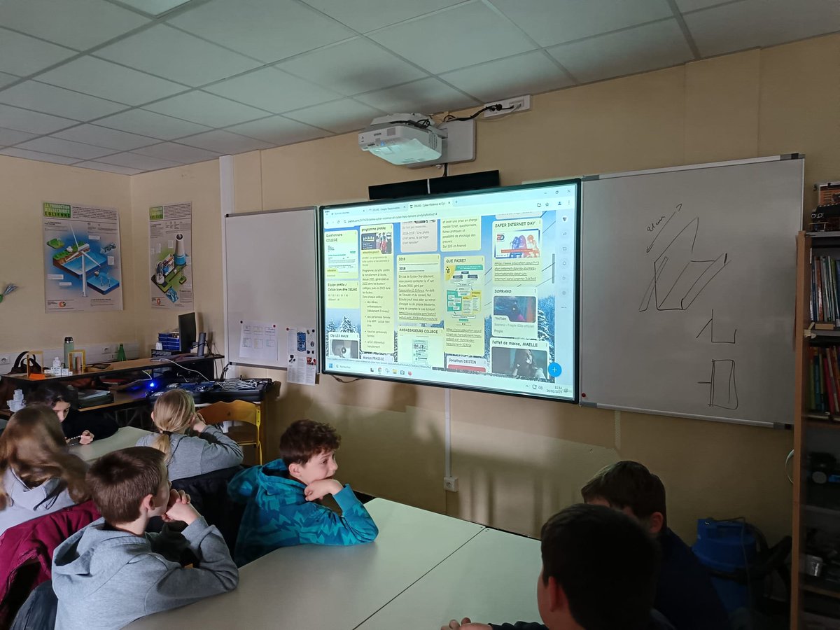 AndreDelme's tweet image. 💻🖥 #SaferInternetDay , la suite! 
C&apos;est au tour des élèves de 6eme de bénéficier ce jour d&apos;un atelier de sensibilisation au cyber-harcèlement. 
Mécanismes, pièges à éviter, personnels ressources... des conseils pour naviguer au calme sur le net!
@dane_nancy_metz @Krebsth67