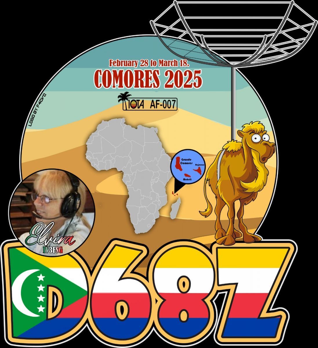 ( 𝗜𝗡𝗙𝗢 ) 𝗗𝟲𝟴𝗭, 𝗖𝗼𝗺𝗼𝗿𝗼𝘀 𝟮𝟬𝟮𝟱 buff.ly/4aZJDMY #hamradio #dx #hamr