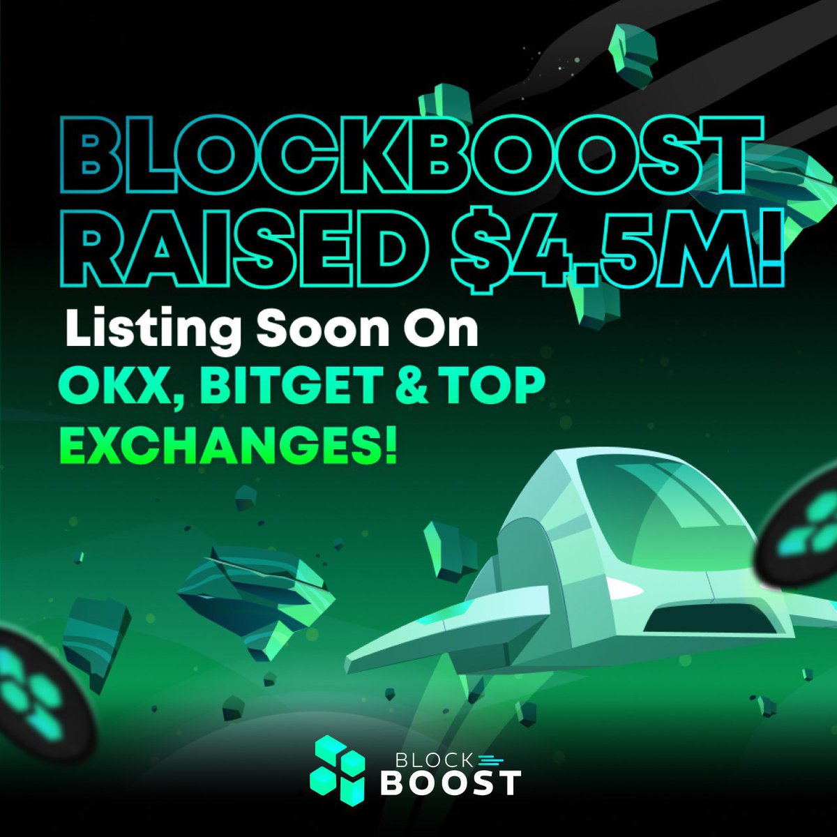 Block_boost_io's tweet image. 🚀 BlockBoost Presale is LIVE! 💎🔥
BlockBoost ($BBT) Presale is your chance to grab tokens before the big exchange listings! 📈
✅ 50x Potential on Listing
✅ $4.5M+ Raised & Growing Fast!
💰 Don’t Miss Out – Secure Your $BBT Now!
🔗 Join the Presale: BlockBoost.io