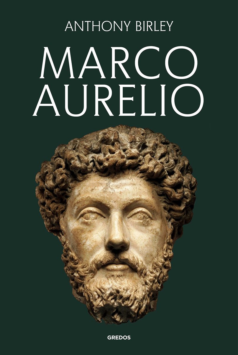 historiador's tweet photo. Esta sí que es una buena noticia. Editorial Gredos reedita la que tal vez sea la mejor biografía que existe de Marco Aurelio, la de Anthony Birley, agotada desde su última reedición de 2019, si no me equivoco. Como las buenas biografías, la de Birley es, además la biografía del emperador romano, de la última etapa de esplendor del Imperio, antes de caer en el declive que lo llevaría a su desaparición. Y es, asimismo, una exegesis de sus principales obras. Un librazo que quien no lo haya leído ahora tiene la oportunidad de hacerlo. ¡Imperdible! 
👉 https://t.co/FZ2ysjQu6w