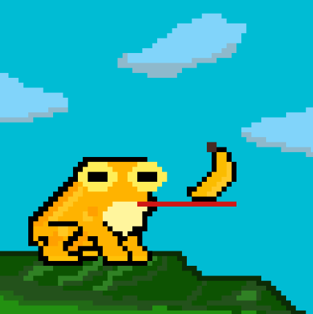 frogsonape's tweet photo. 🚨 COLLAB ALERT! 🚨

We’ve teamed up with @apechainalpha to bring something SPECIAL to you! 🍌🔥

We’re releasing 6 exclusive NFTs, Among our 2222 frogs, there are hidden bananas! 🐸🍌

🔍 The 6 lucky ones who find (mint) these unique NFTs will be rewarded with 15 $APE each! 💰

⏳ MINT IN 1 HOUR: https://t.co/QLwHctdVJe