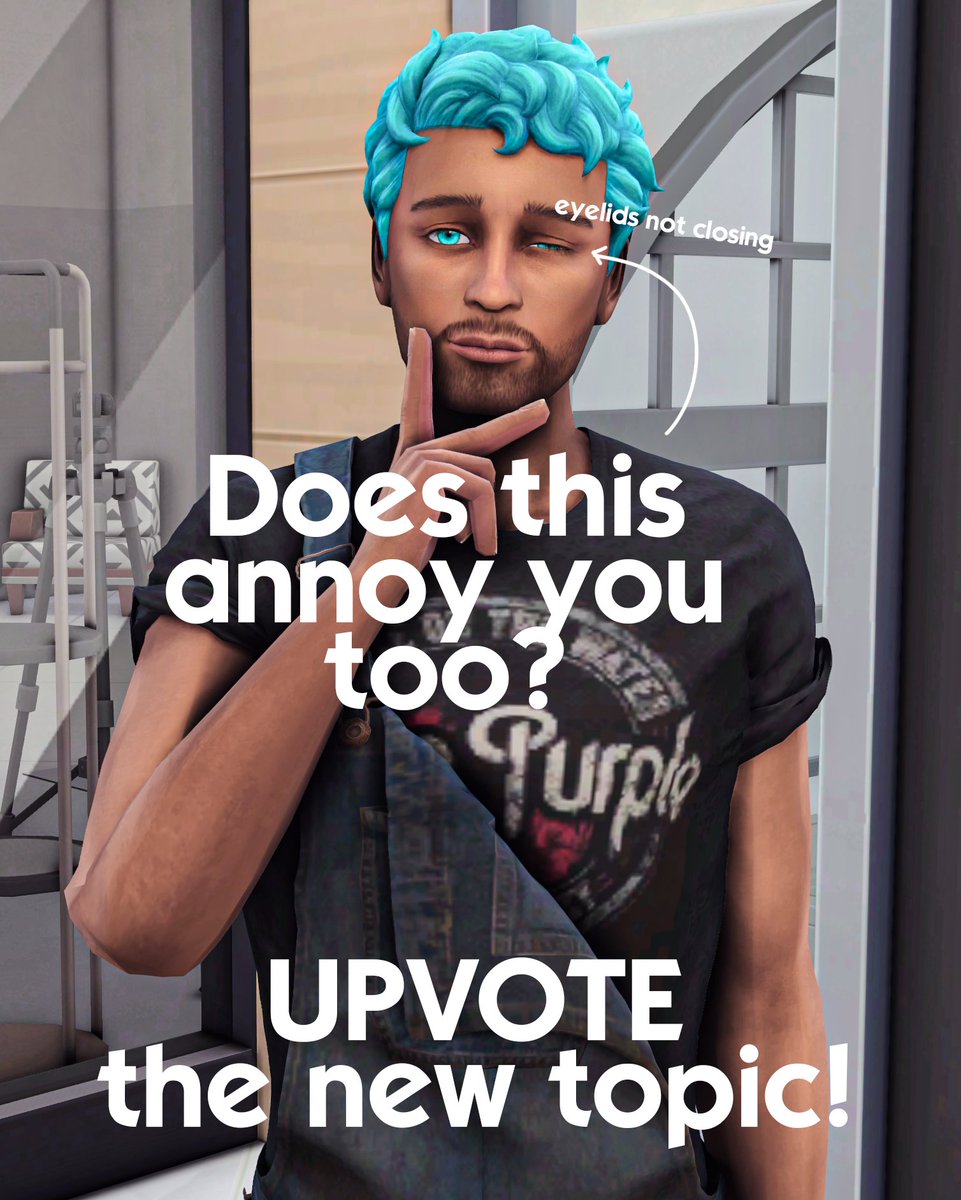 Please, if you have one minute, log into the EA forums and upvote this topic!