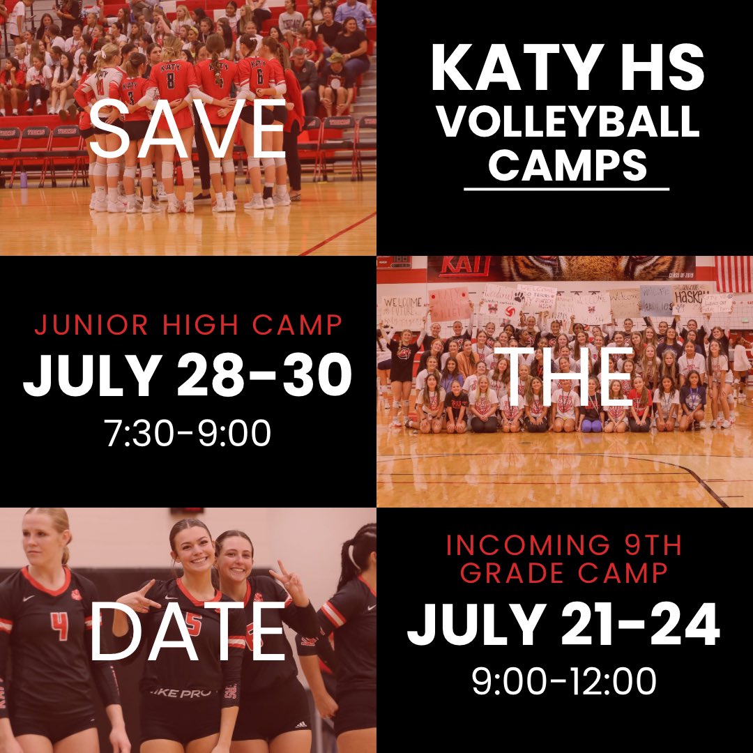 Ready for VolleyFun? Camp dates are here!!!!!