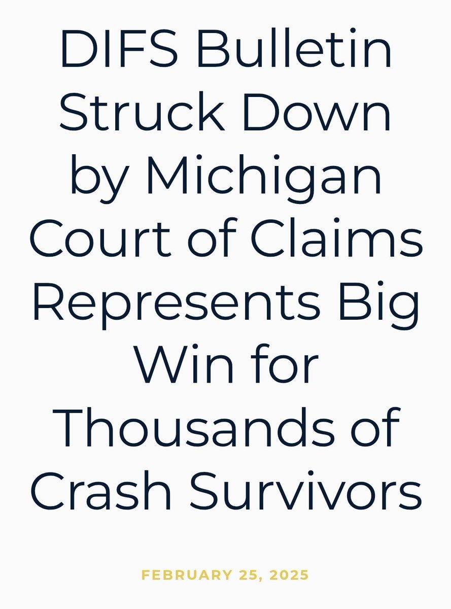 This is a huge win. A rare occasion when insurance companies and consumers positions align, for different reasons, but nonetheless a very positive outcome. These benefits are crucial for those with catastrophic injuries, and this decision sets a strong precedent for the future.