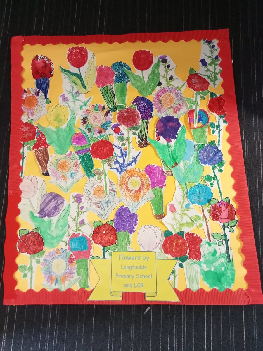 Langfaulds Primary School & LCR (@langfauldsps) on Twitter photo A display of flowers, created by children across the school, for the community centre. This is to celebrate International Woman's Day, celebrated in the local community next Friday. <a href="/TPDrumchapel/">G15 Thriving Places</a> 💛💙 A display of flowers, created by children across the school, for the community centre. This is to celebrate International Woman's Day, celebrated in the local community next Friday. <a href="/TPDrumchapel/">G15 Thriving Places</a> 💛💙