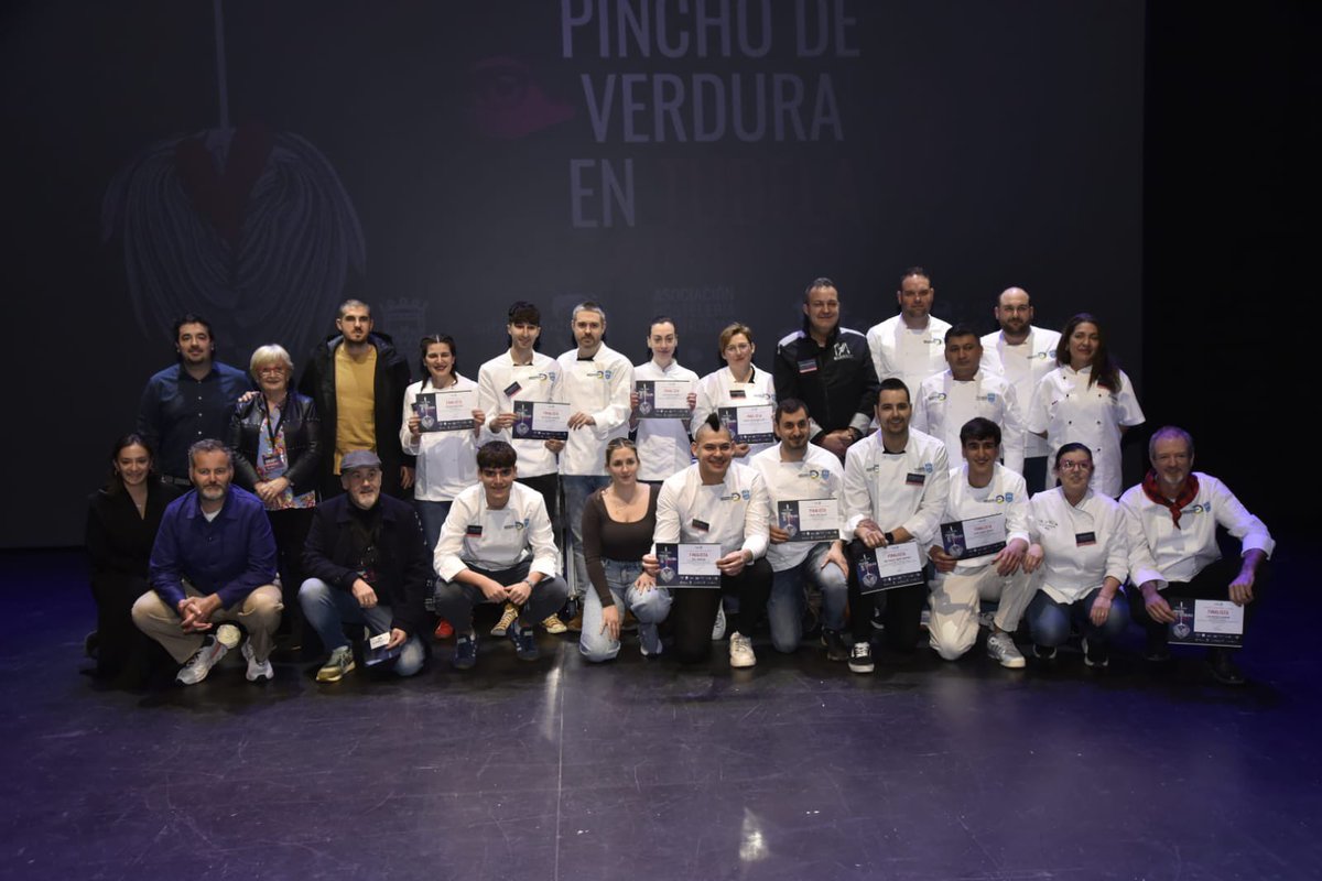 alextoquero's tweet image. El #premio al mejor #pincho de #verdura de #España 2025, celebrado en #Tudela #Navarra, viaja a Canfranc. Enhorabuena Ariel Mungia de Hotel Canfranc Estación de #Huesca. Enhorabuena a premiados y a los finalistas. Seguimos poniendo a Tudela en el mapa. #tudelacapitaldelaverdura