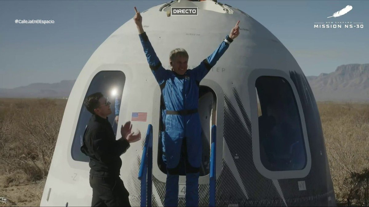 🧑‍🚀 ¡<a href="/JesusCalleja/">Jesús Calleja</a> viaja al espacio y hace HISTORIA en la TELEVISIÓN! 

🚀 El lanzamiento ARRASA en <a href="/telecincoes/">Telecinco</a> y es LÍDER DE SU FRANJA con un 19,5% y 1.742.000 espectadores. SUPERA a sus rivales en 5,5 y en casi 12 puntos 

🚀 EVENTO NO DEPORTIVO MÁS VISTO EN EL DAY TIME DE