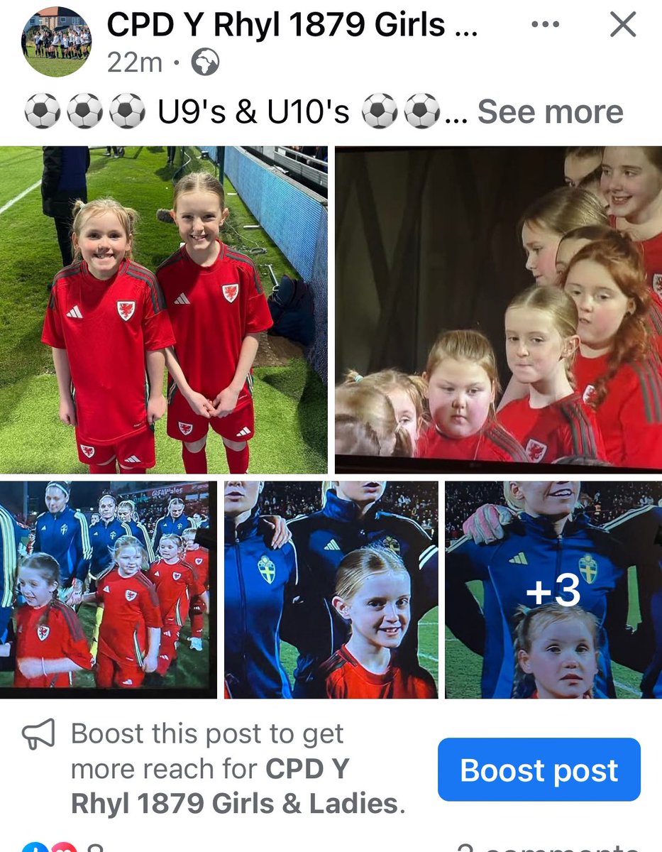 Tom Jamieson (@girlsfootball) on Twitter photo Great to see 2 of our @Rhylfc girls team players as Mascots at wales women game last night in Wrexham ! <a href="/NoelMooney13/">Noel Mooney</a>
Sunnyrhyl 1879 Great to see 2 of our @Rhylfc girls team players as Mascots at wales women game last night in Wrexham ! <a href="/NoelMooney13/">Noel Mooney</a>
Sunnyrhyl 1879