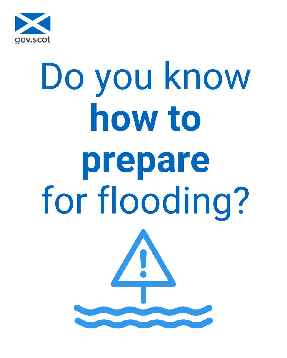 Do you know how to prepare for flooding?

You can get help from <a href="/ScottishEPA/">Scottish Environment Protection Agency (SEPA)</a>, whose forecasts show when and where flooding is likely. 

Find out more at sepa.scot/flooding.