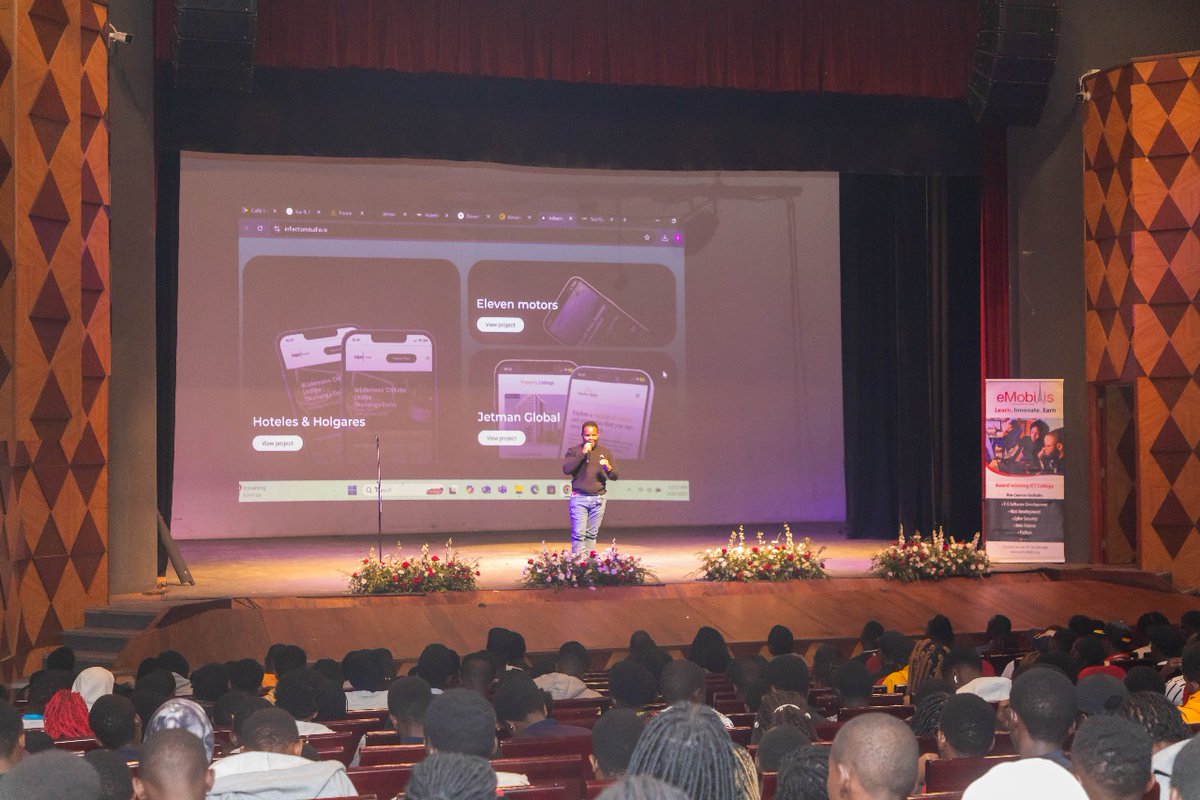 eMobilis's tweet image. @Ngeene_kihiu Meet Teddy Ngeene, a Senior Software Engineer and Co-Founder of Inflection Studio. As a product engineer at heart, Teddy is passionate about leveraging technology to transform lives and create innovative solutions.
#eMobilistechtalk #techtalk2025 #technovation