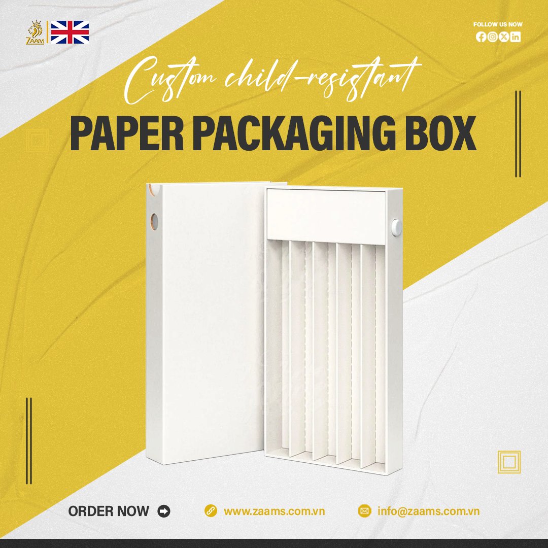 🔒 Looking for the most affordable child-resistant drawer box?
Get premium protection at the best price! Our
customizable, compliant, and durable packaging
ensures safety without compromising on style.

#zaam #zaams #custom #ecofriendlybox #paperbox #CRDrawerBox #packagingorders