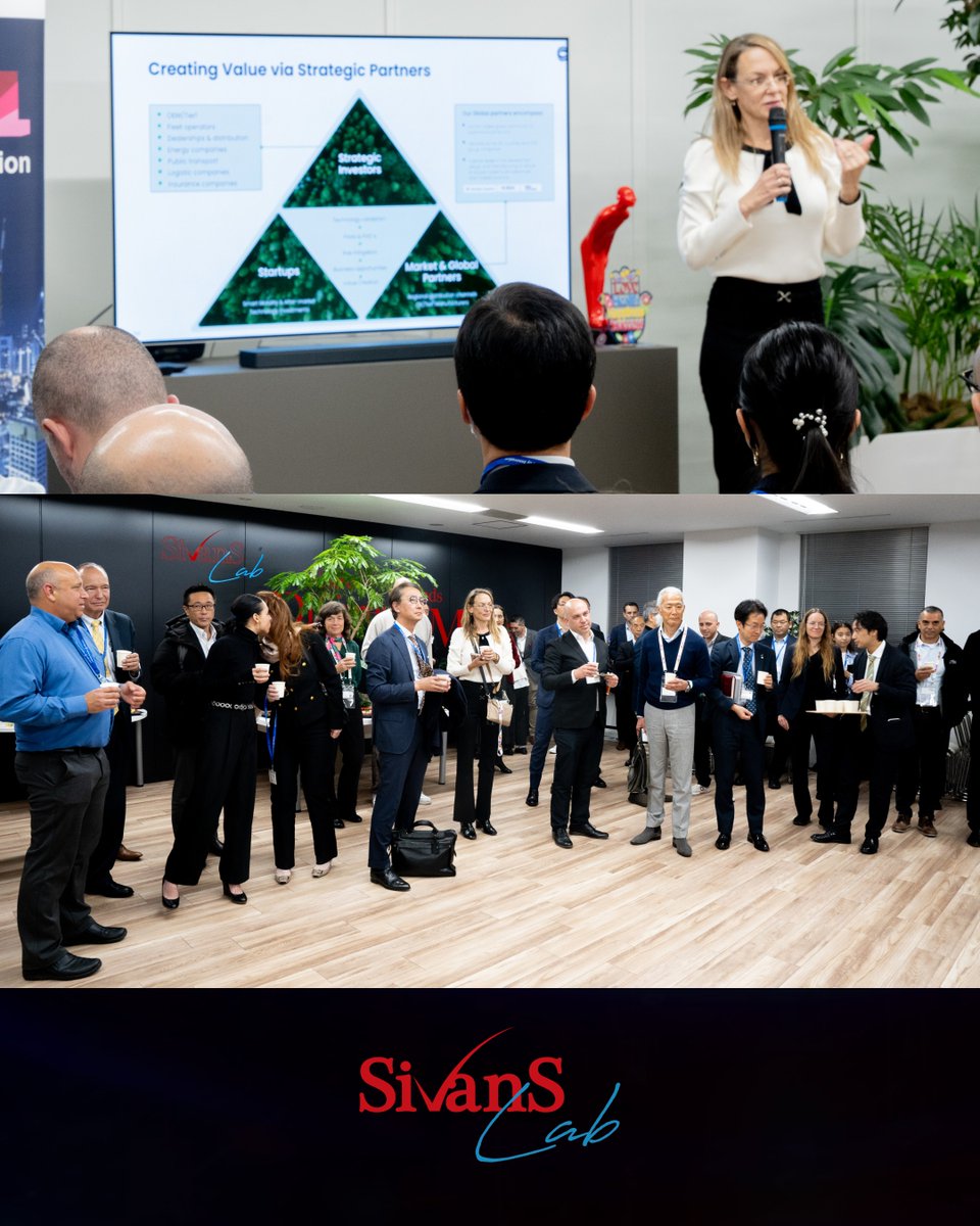 SivanSLab's tweet image. 🚀Automotive Israel Pavilion サイドイベント@SivanS Lab

最先端のモビリティソリューションからインパクトのあるディスカッションまで、グローバルなリーダーと日本の自動車業界のコラボレーションと革新の素晴らしいショーケース。

未来のモビリティをともに前進させていきましょう！🚀