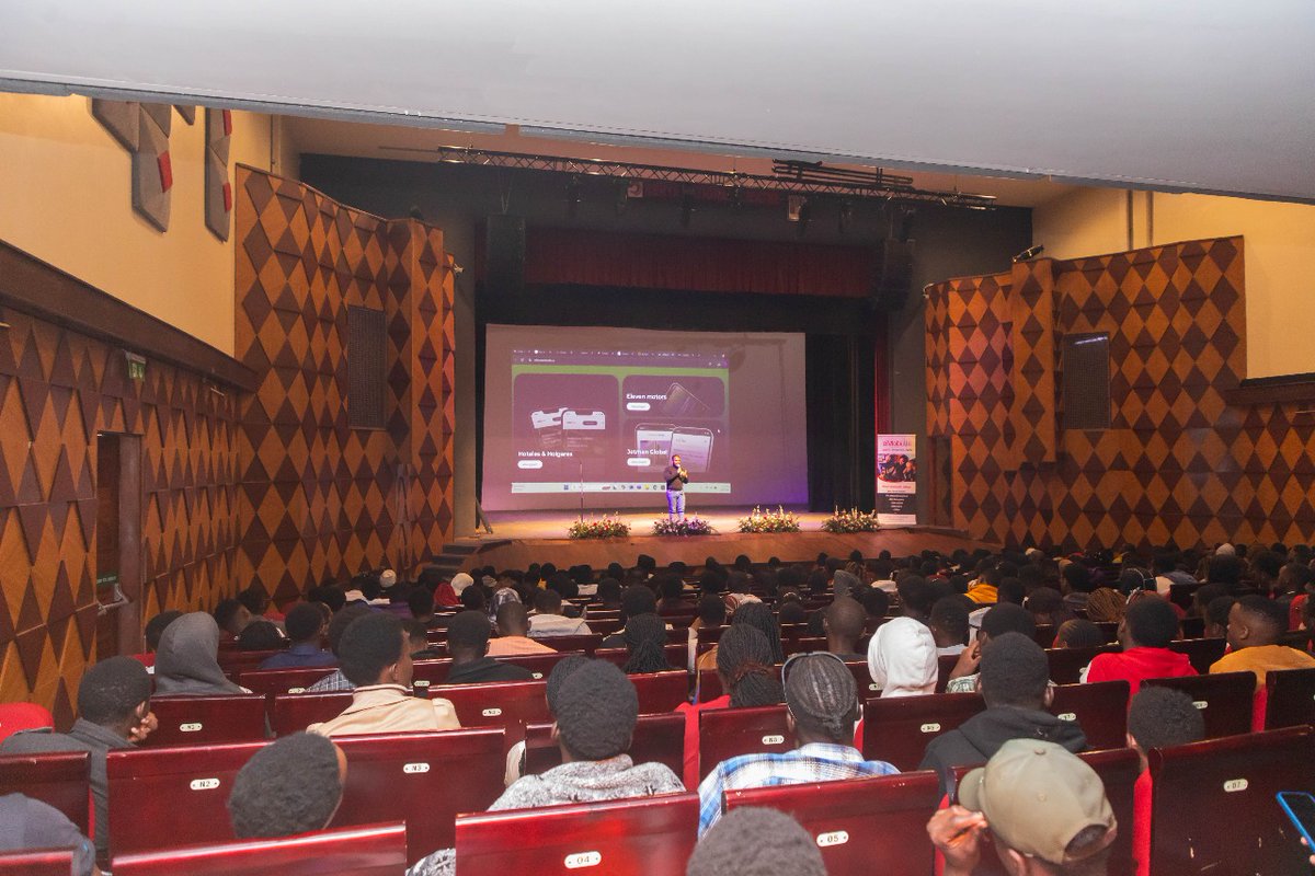 eMobilis's tweet image. @Ngeene_kihiu  highlights the need to understand a system’s business impact and plan before starting any project. His advice: &quot;Communicate well, build relationships with colleagues and listen to your teachers and mentors.&quot;
#eMobilistechtalk #techtalk2025 #technovation