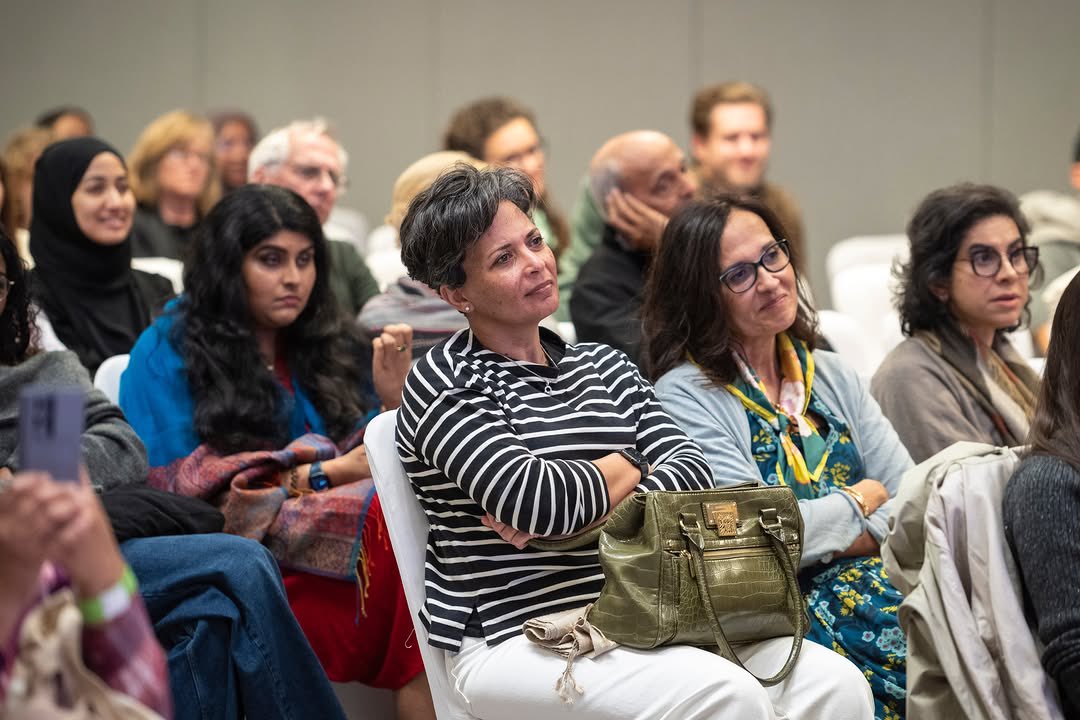 EmiratesLitFest's tweet photo. An unforgettable evening with Nobel laureate Abdulrazak Gurnah as he shared his journey ahead of his new book Theft. In conversation with Zeinab Badawi, he reflected on exile, identity &amp; belonging—powerful themes that define his work. A true literary privilege!
#EmiratesLitFest https://t.co/lK9Y5O7xlt