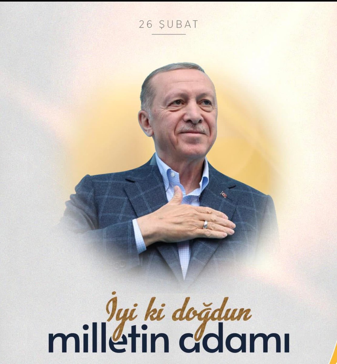 RABBİM SANA GÜÇ KUVVET VERSİN İNŞALLAH REİS