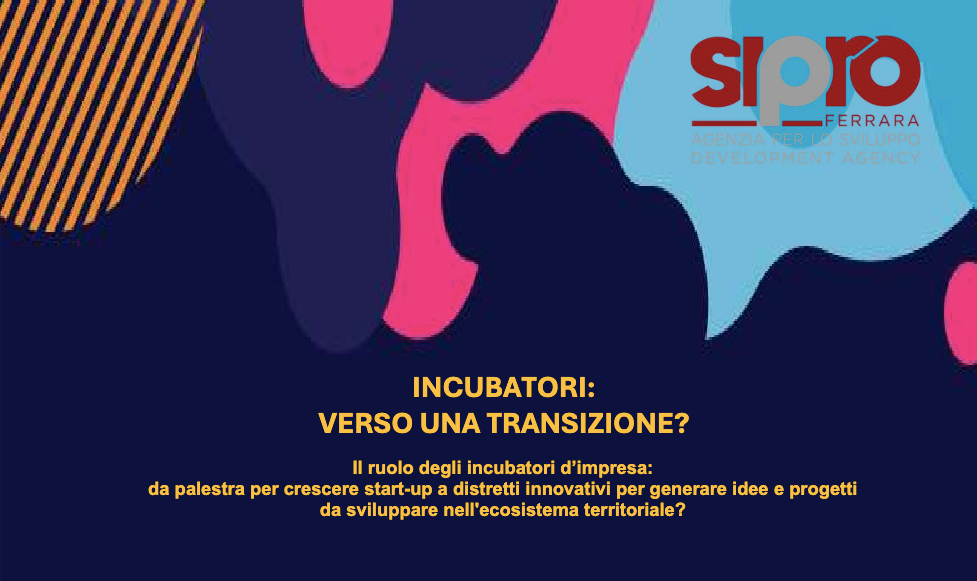 FerraraSipro's tweet image. #SAVETHEDATE
"INCUBATORI: VERSO UNA TRANSIZIONE?" Venerdì 7 Marzo un importante incontro per parlare degli incubatori, del loro ruolo e di come questo potrebbero evolversi e trasformarsi in futuro.
siproferrara.com/comunicazione/…