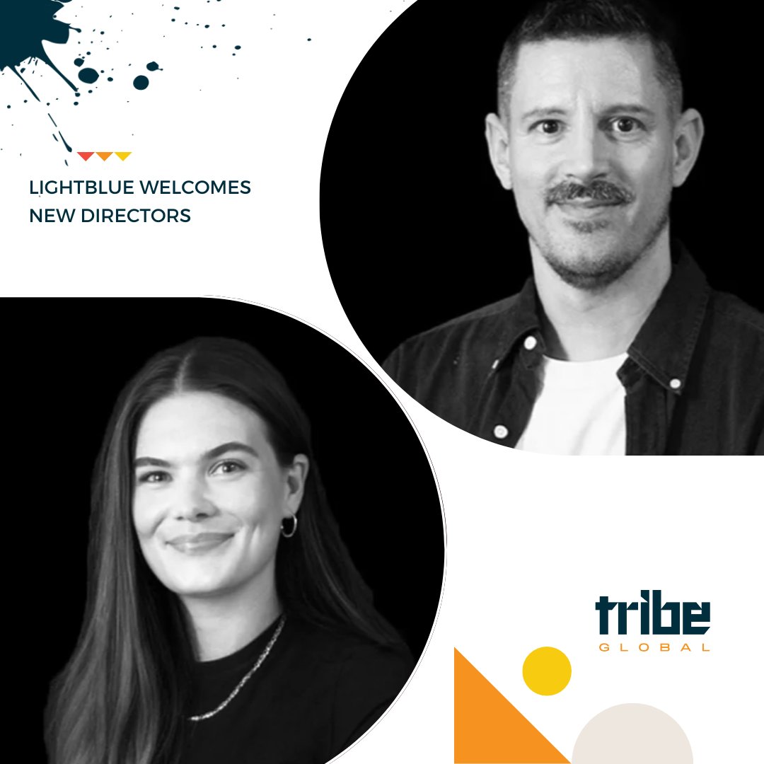 We want to congratulate <a href="/LightBlueww/">LIGHTBLUE</a> with their newly hired Directors 🎉

Paul Dragoni becomes LIGHTBLUE’s new Creative Director, while Jessica Charles steps into the role of Design Director. Find out more about these new appointments here: tinyurl.com/ymeh4fds

#LIGHTBLUE