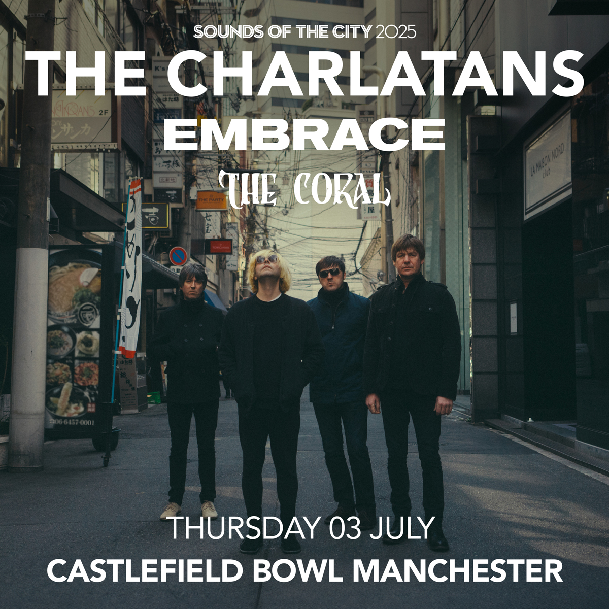 The Coral (@thecoralband) on Twitter photo The Coral will be supporting <a href="/thecharlatans/">The Charlatans</a> at Castlefield Bowl, Manchester on Thursday 3rd July 2025. Tickets go on sale at 10am on Friday from: tix.to/TCsotc The Coral will be supporting <a href="/thecharlatans/">The Charlatans</a> at Castlefield Bowl, Manchester on Thursday 3rd July 2025. Tickets go on sale at 10am on Friday from: tix.to/TCsotc