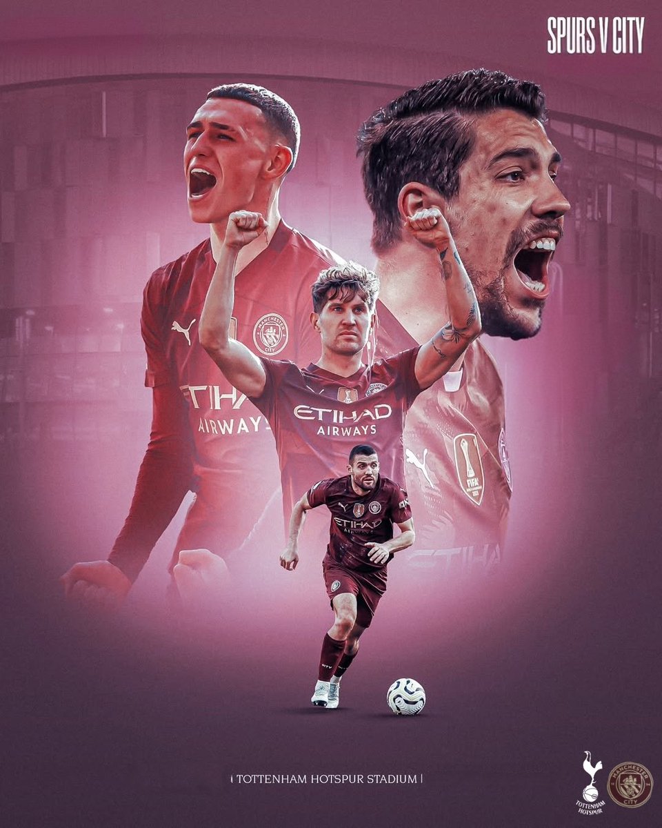 🩵 𝗜𝗧'𝗦 𝗠𝗔𝗧𝗖𝗛 𝗗𝗔𝗬
⚽️Tottenham v 𝐌𝐀𝐍𝐂𝐇𝐄𝐒𝐓𝐄𝐑 𝐂𝐈𝐓𝐘
🏆𝐏𝐫𝐞𝐦𝐢𝐞𝐫 𝐋𝐞𝐚𝐠𝐮𝐞 𝐆𝐚𝐦𝐞 𝟮𝟳
⌚️𝐊𝐢𝐜𝐤 𝐎𝐟𝐟 -𝟏𝟗:𝟑𝟎
🎥𝘛𝘕𝘛 𝘚𝘱𝘰𝘳𝘵
🏟 - ᴛᴏᴛᴛᴇɴʜᴀᴍ ʜᴏᴛꜱᴘᴜʀ ꜱᴛᴀᴅɪᴜᴍ